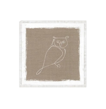 Cottage - One Line Owl