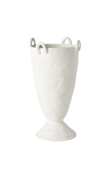 Louis Vase, White