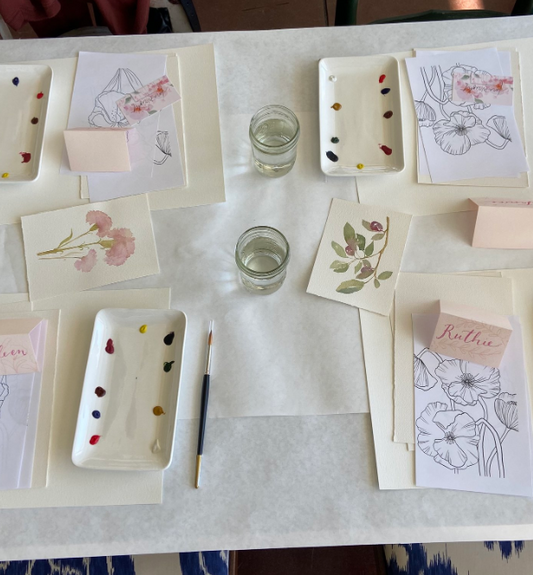 Watercolor Florals Workshop