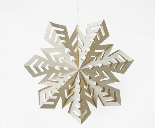 Flurry Paper Snowflake Arctic, Medium