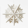 Flurry Paper Snowflake Crystal, Large