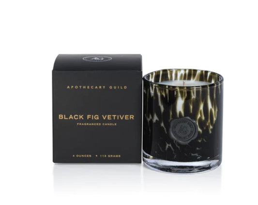 Black Fig Vetiver Candle, Mini