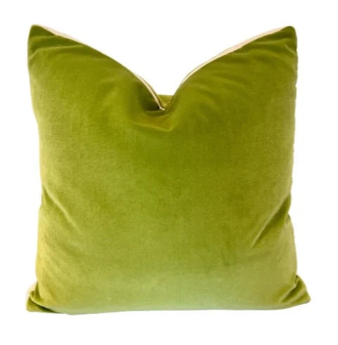 Giorgio Linen Boxed Pillow-Wasabi