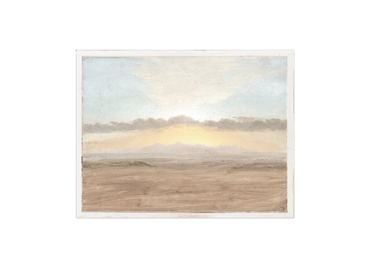 Petite Scapes - Sunset Study C. 1865