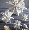 Flurry Paper Snowflake Crystal, Large