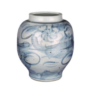 Ming-Style Countryside Large Preserve Pot