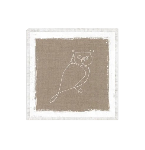 Cottage - One Line Owl