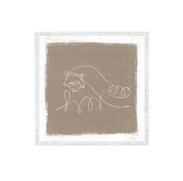 Cottage - One Line Raccoon