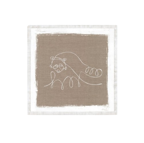 Cottage - One Line Raccoon