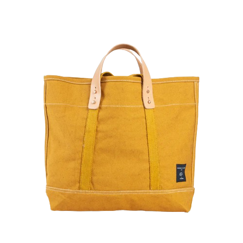 Small East-West Tote, Mustard Seed