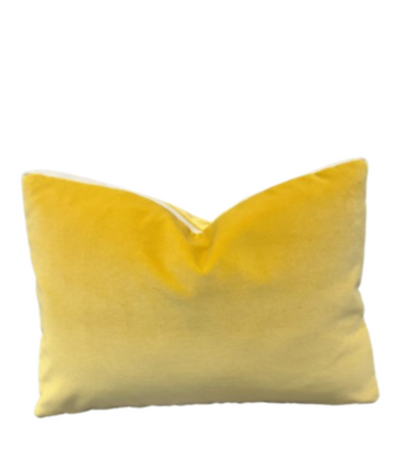 Giorgio Linen Boxed Pillow-Sun