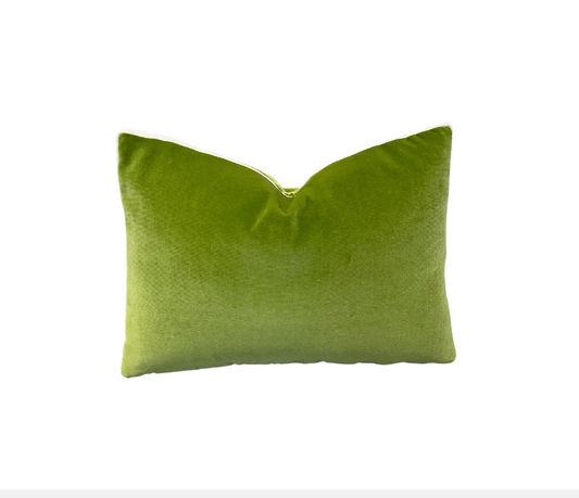 Giorgio Linen Boxed Pillow-Wasabi