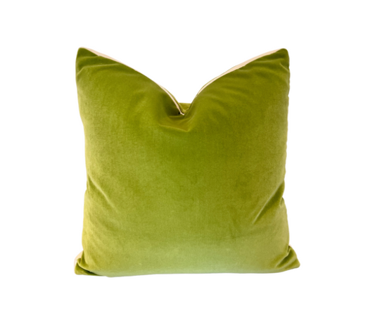 Giorgio Linen Boxed Pillow-Wasabi