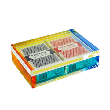 Acrylic Card Box- Multi Color
